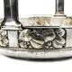 Art Deco fruit basket, silver-plated brass, glass, Kaiser, Germany, 1930s