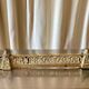 3 gilded bronze fireplace accessories 2 andirons and 1 fire bar