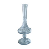 Crystal footed vase