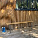 Vintage school bench