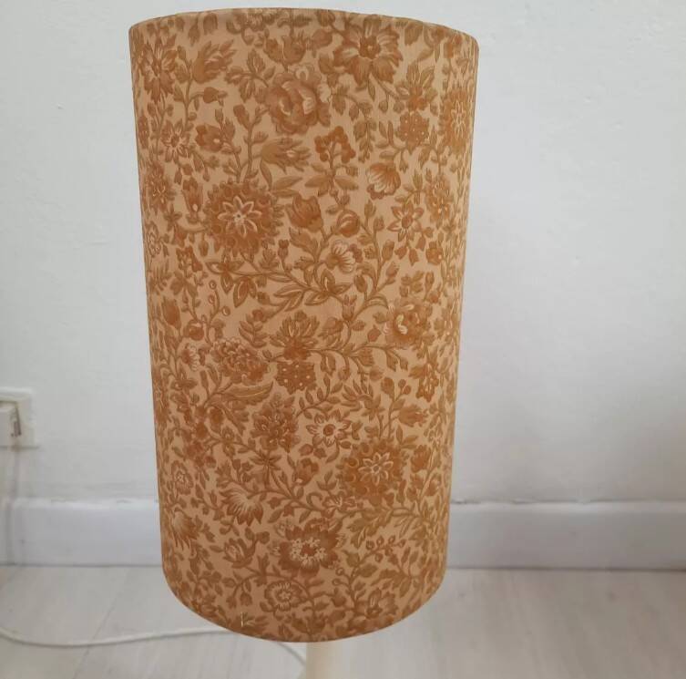 Three lamps space age flower print - 1960s