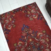 Tapis anatolien rouge et bleu sku 2222