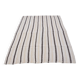 Off white Anatolian Vintage Hemp Kilim Rug sku 3655