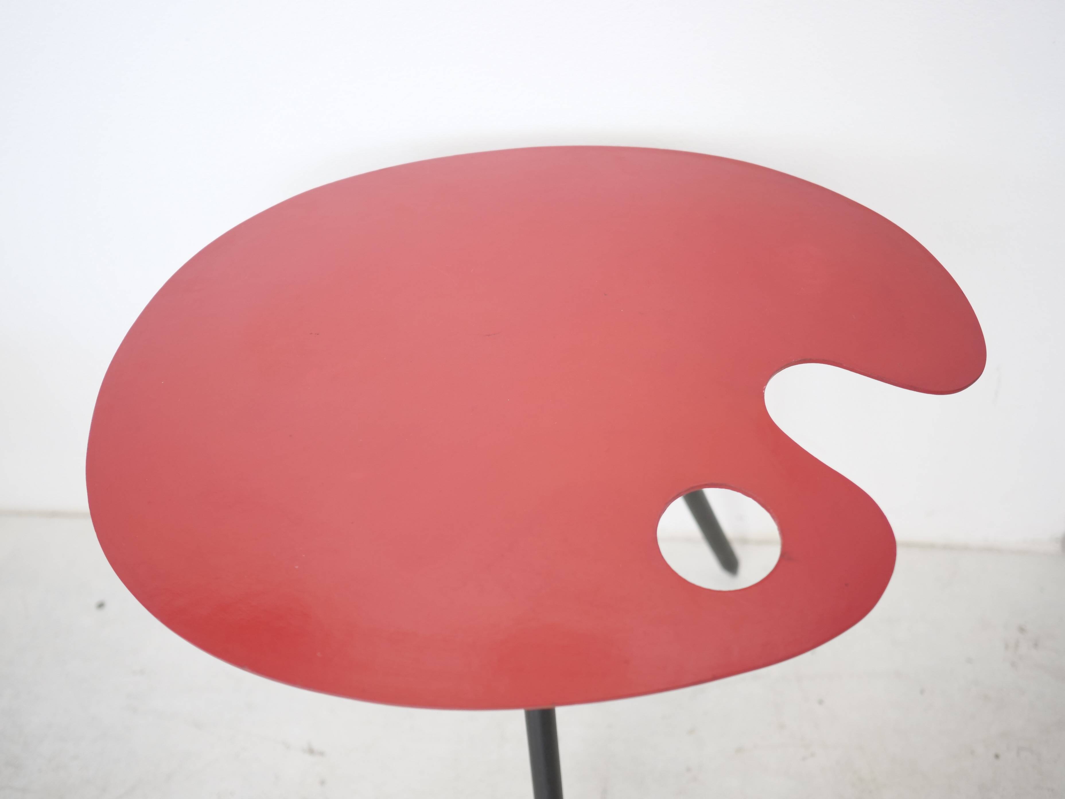 2 tables "Pic-Nic" par Lucien de Roeck pour Bois Manu