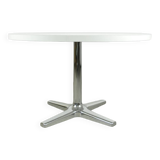 Vintage round 4-5- persons dining table by Pastoe, 1970s