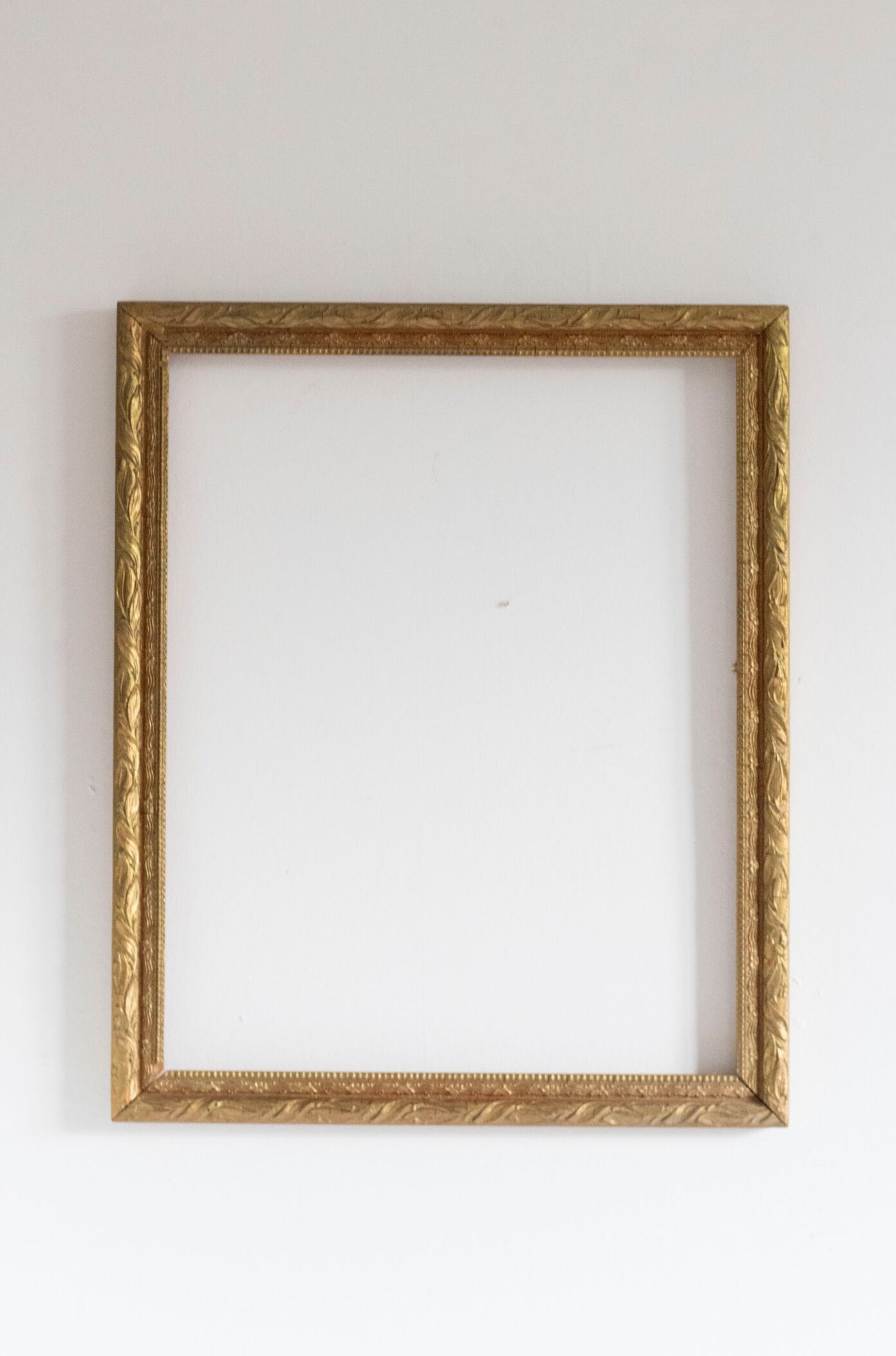 Old golden frame