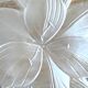 Large Solid Crystal Ashtray France JG Durand Modern Design Art Deco Loft