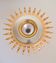 Gold metal ceiling light