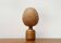 Vintage Scandinavian table lamp in bamboo and wood, 1970s.