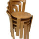Ensemble de cinq chaises, modèle Rey 33, Bruno Rey pour Dietiker / Kusch & Co.
