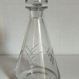 Art-Deco crystal decanter early twentieth century