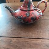 Moroccan terracotta teapot