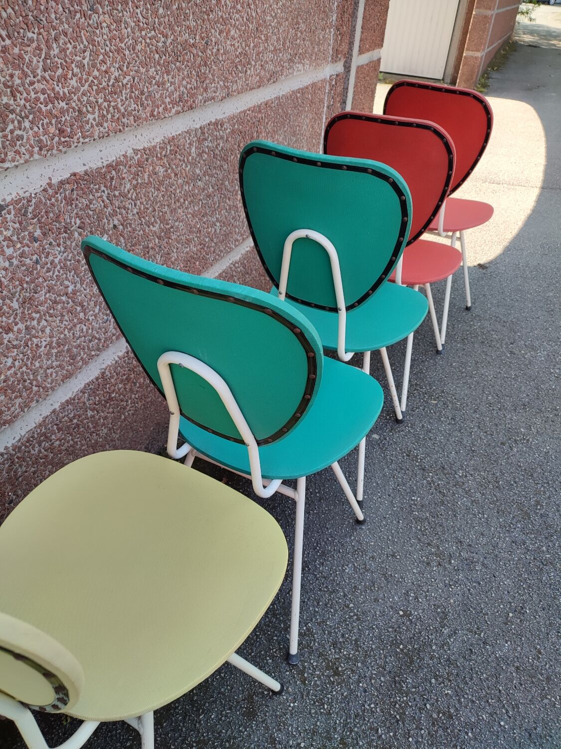 6 chaises vintage Henriette