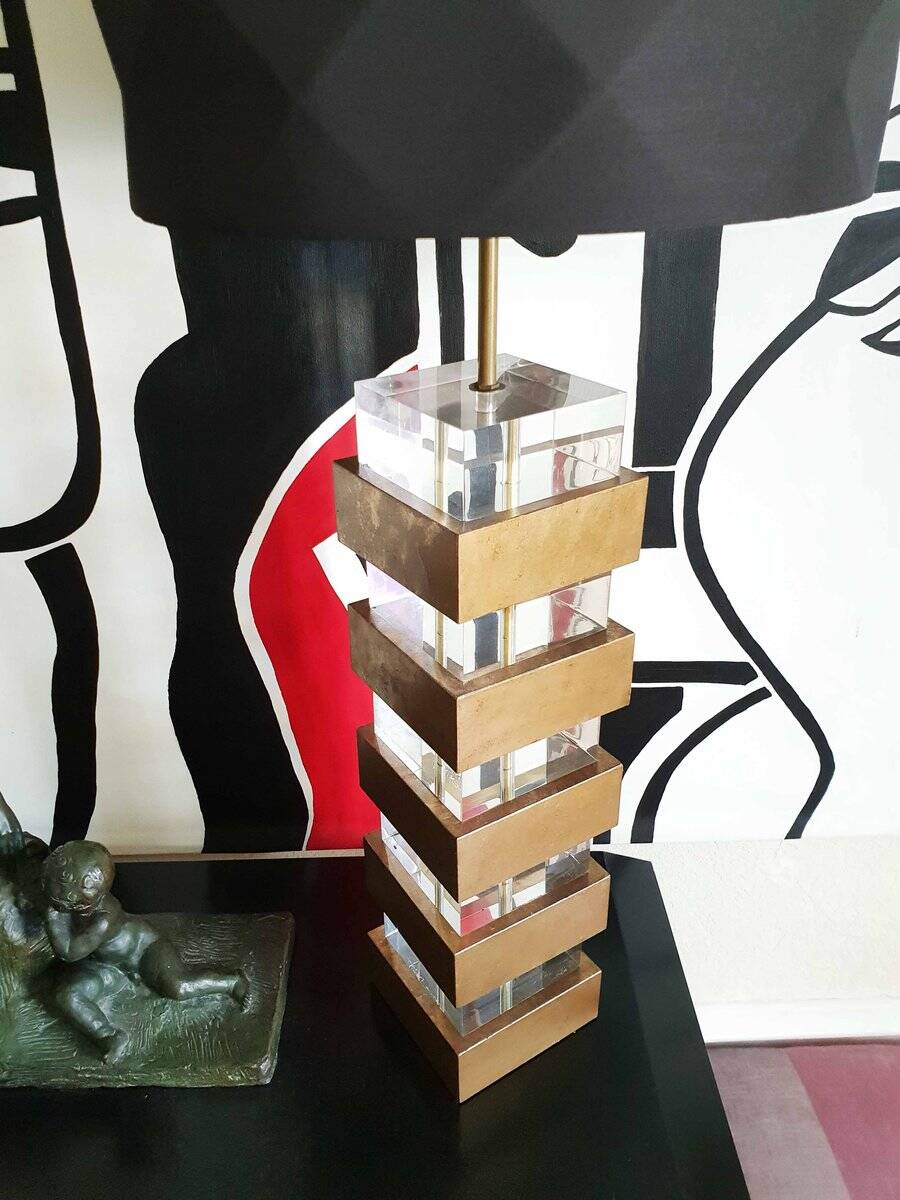 Large 70's living room lamp