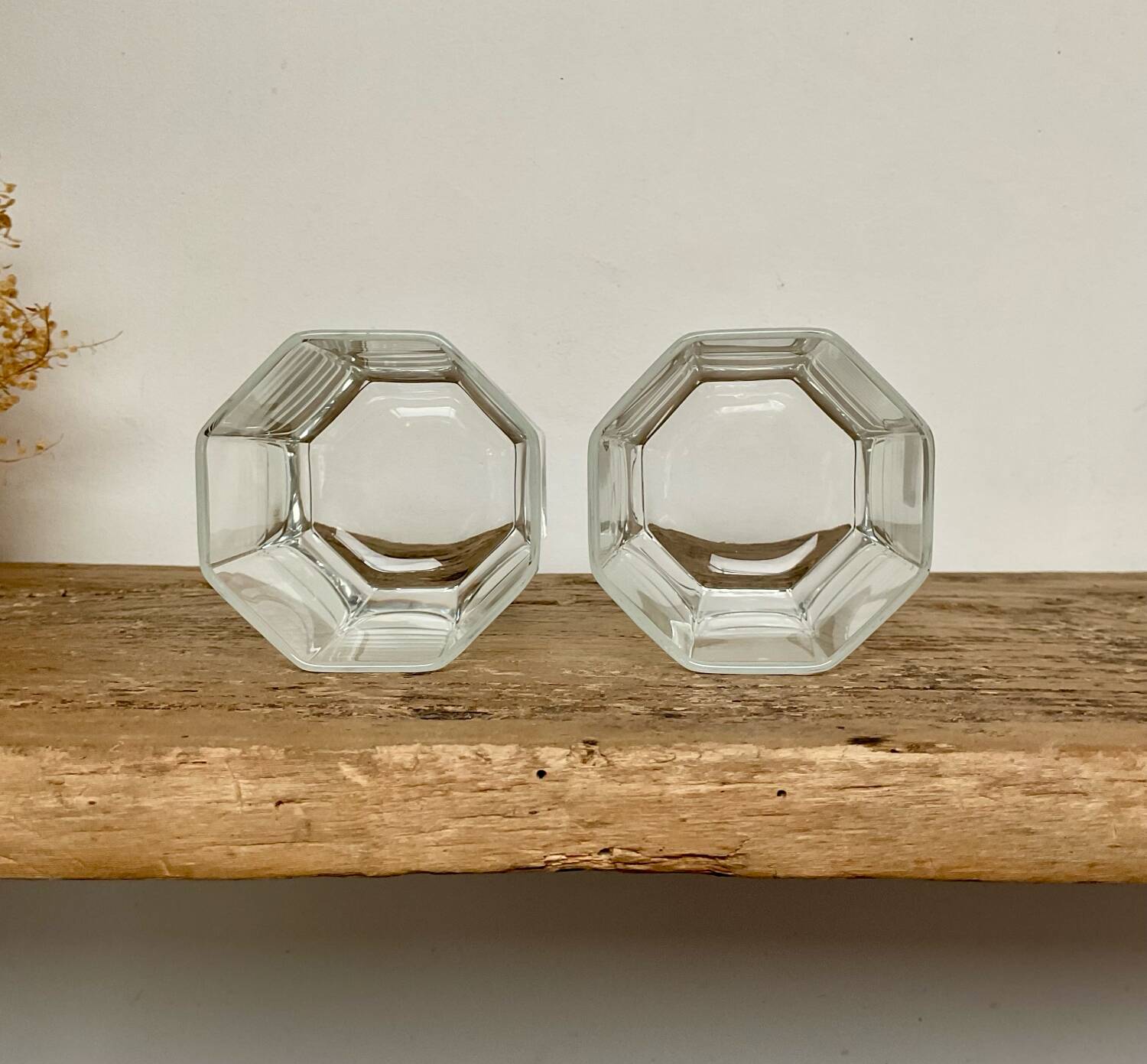 6 vintage LUMINARC “Octime” glasses