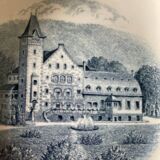 Lot 5 Bowls/ring sizes castles New Year 1958 Villeroy&Boch