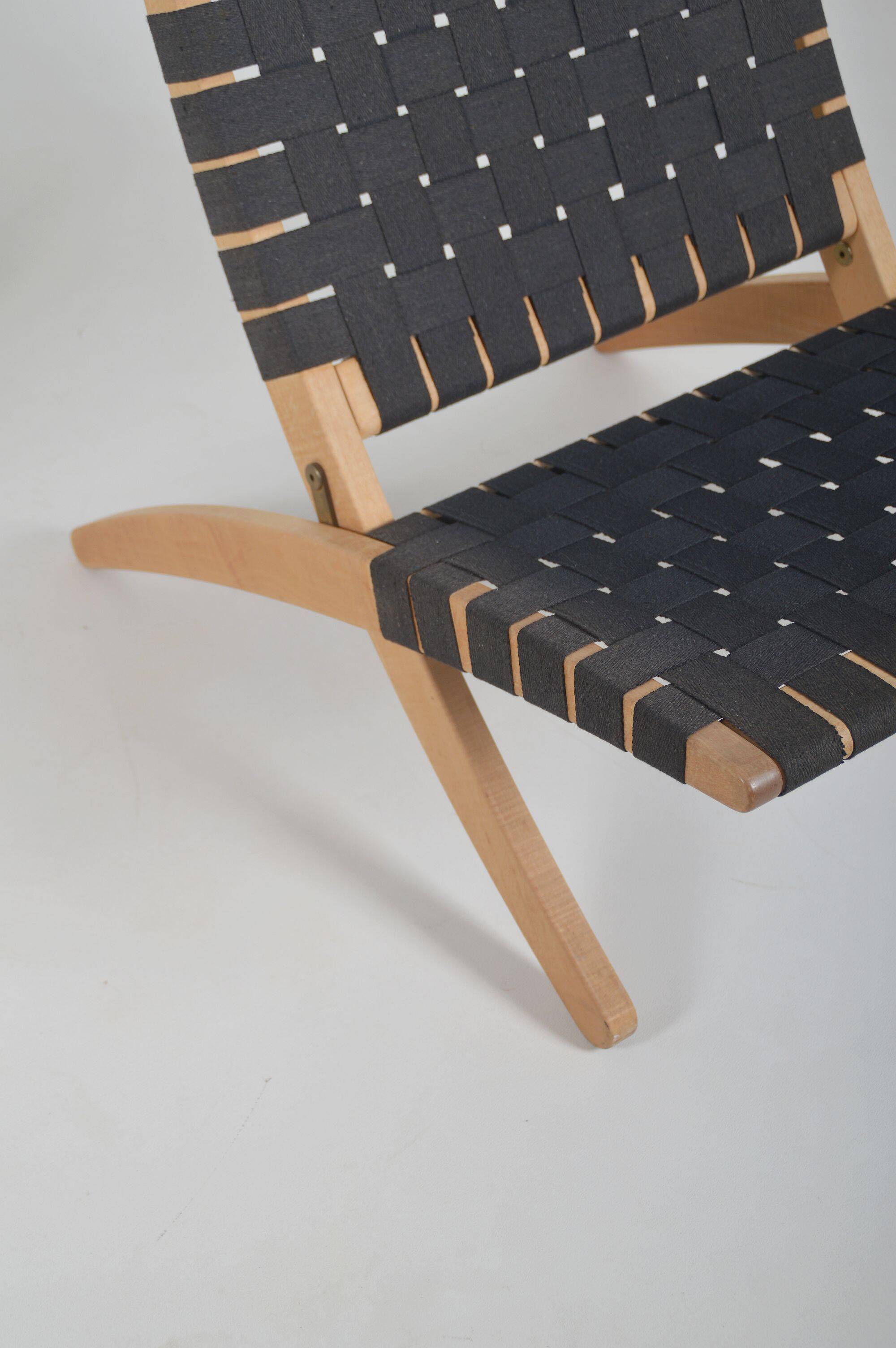 Set of Danish Cuba chairs designed by Morten Gøttler for Poul Jeppesen, 199