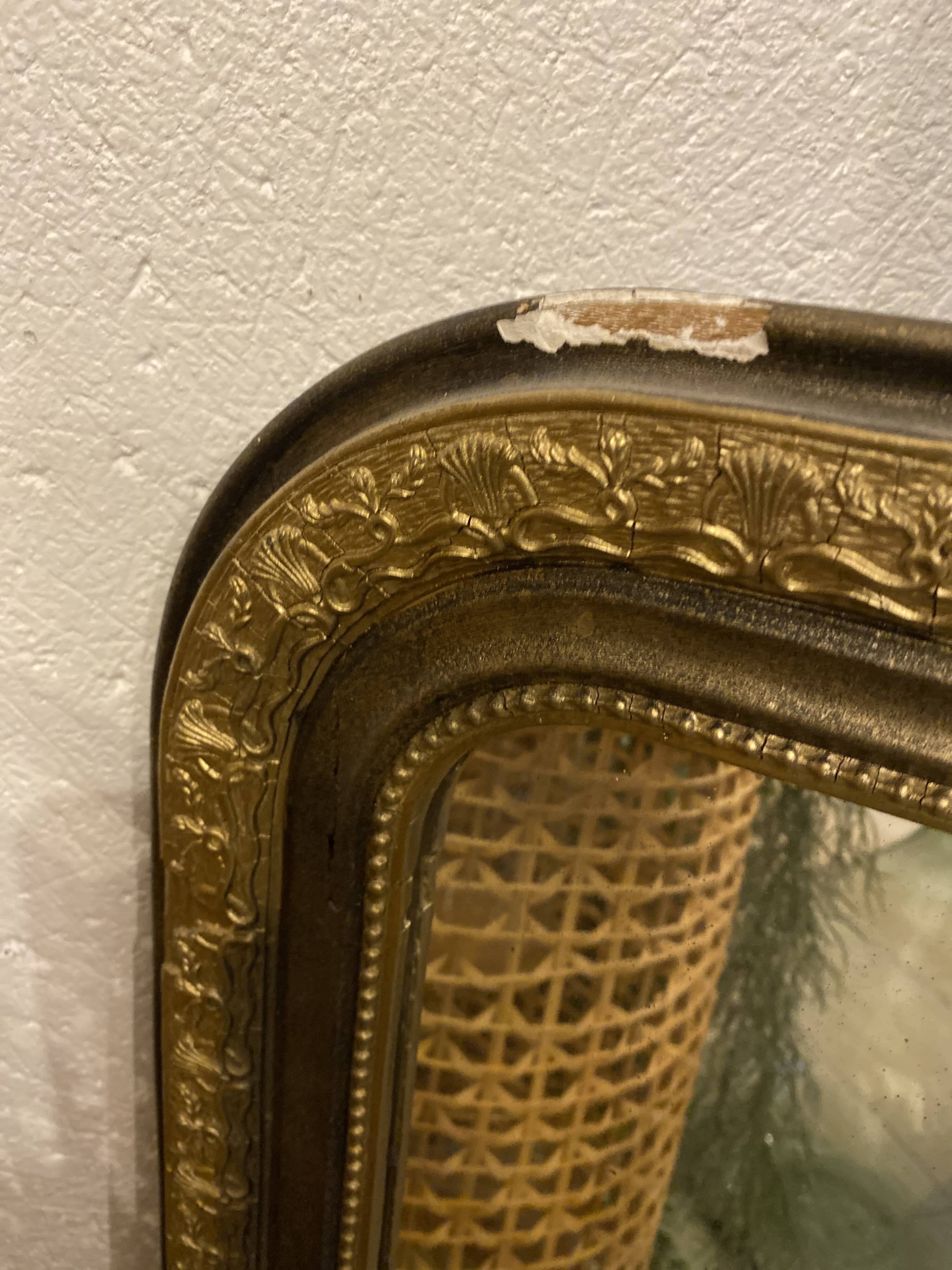 Miroir de style "Louis Philippe" - 58x43cm