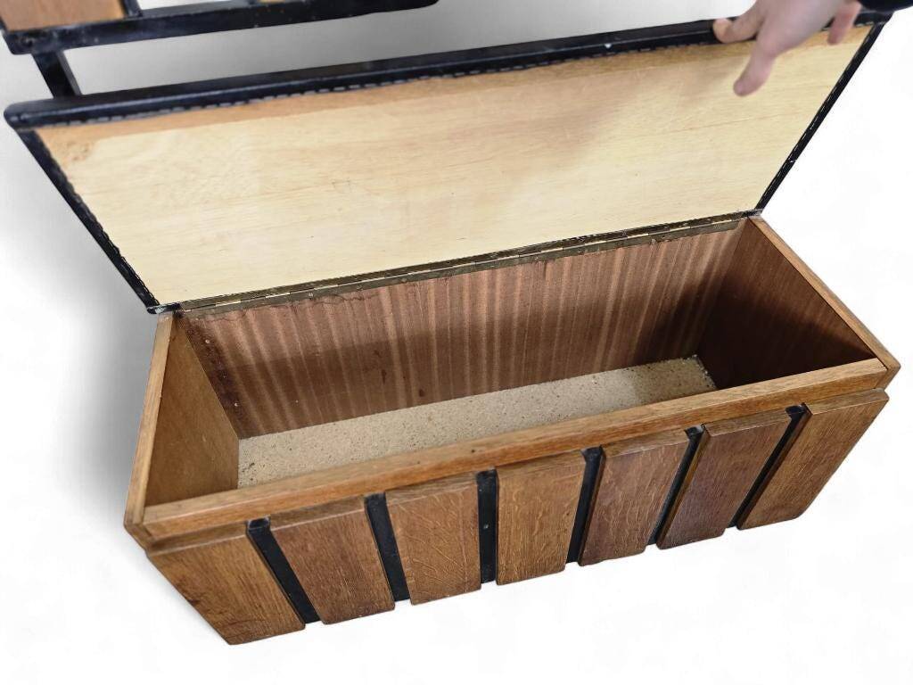 Porte-manteau vintage haut sur pied / porte-manteau de sol