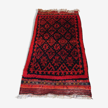 Berber wool carpet 180x100cm