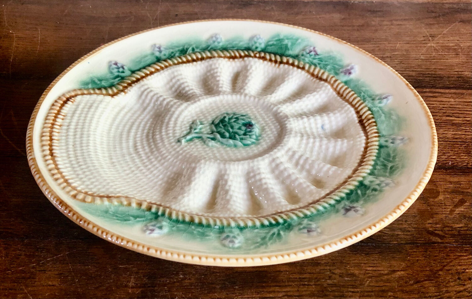 Flat plate in Longchamp slurry