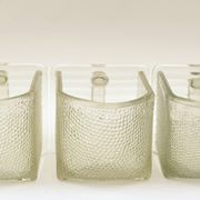 3 old drawers for molded glass kitchen shelves