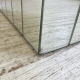 80s lacquered desk and mirror