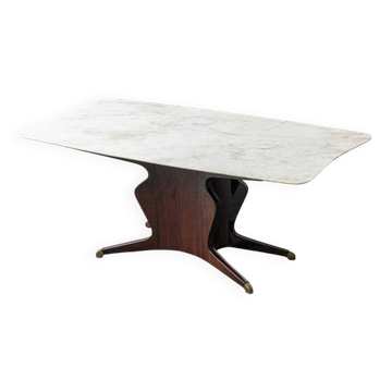 Table à manger moderniste vintage des années 1950 par Osvaldo Borsani