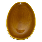 Plat de service émaillé brun, Longchamp