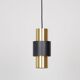 Pair of 2 vintage Etna pendants by Jo Hammerborg, Fog and Morup, 1960.