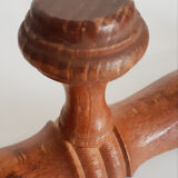 Wooden coat rack