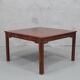 Table basse en bois de rose et wenge d’Alberts Tibro, années 1970