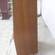 1960 Scandinavian secretary with teak compass feet and pastel yellow top