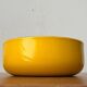 Yellow enamel bowl mid-century by Kaj Franck for Wärtsila Arabia, Finland, 1960s.