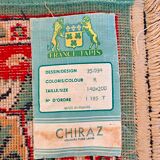 Tapis vintage FRANCE TAPIS CHIRAZ- velours pure laine