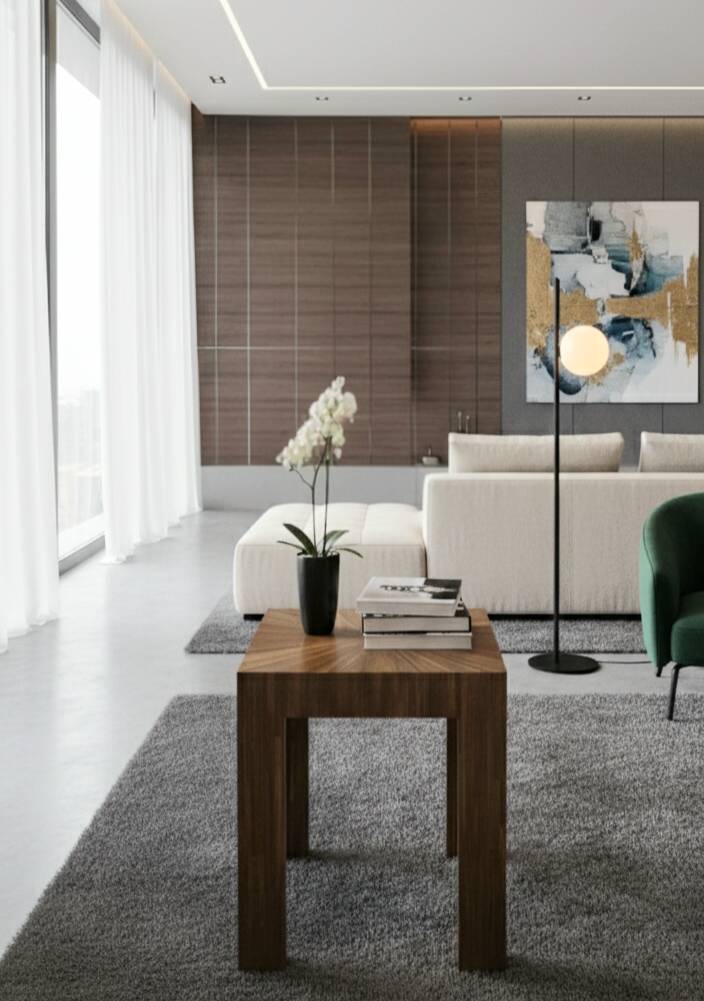 Wood marquetry table Benoît Cazes 2023 - Art Deco reissue JM Frank