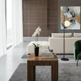 Wood marquetry table Benoît Cazes 2023 - Art Deco reissue JM Frank