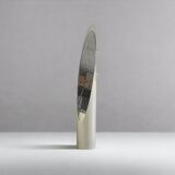 Lipstick Mirror in Ivory by Rodolfo Bonetto for Olivari, 70s