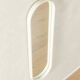 White wooden mirror, 1960s