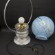 Lampe verre de clichy