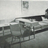 Mid-Century Desk or Console Table by M. Požár for UP Bučovice, 1960s