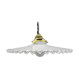 Hanging lamp in opaline