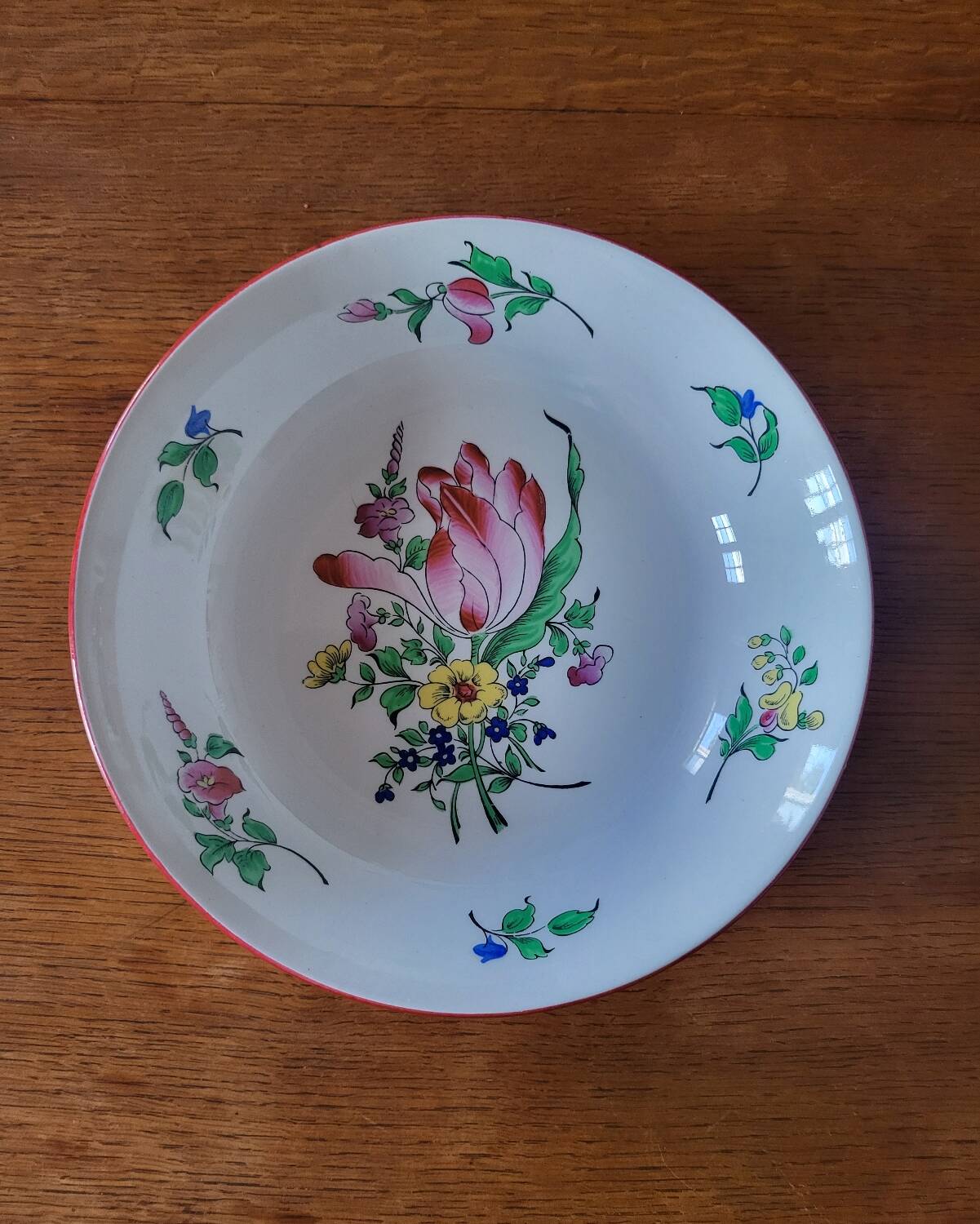 Lunéville KG Porcelain Deep Plate