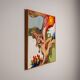 Abstract painting of a figure under the sun - 2 of 2
