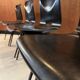 4 chaises Pagholz Thur op seat 1970