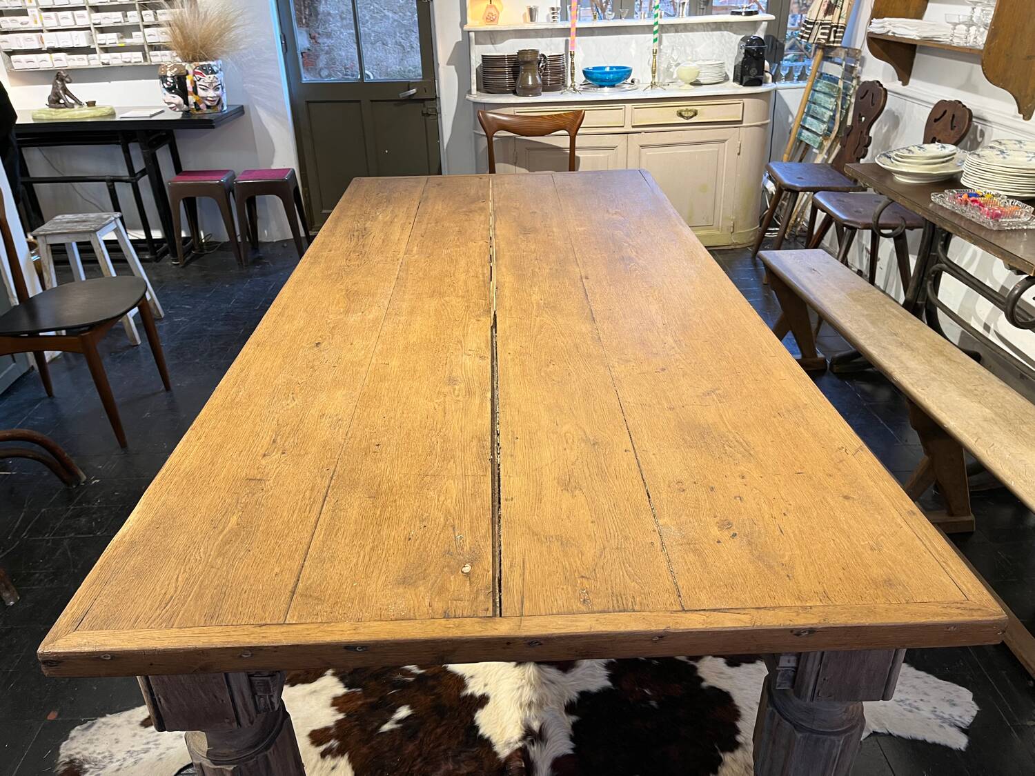 Grande table de ferme