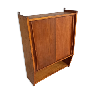 Étagère murale en bois années 50/60
