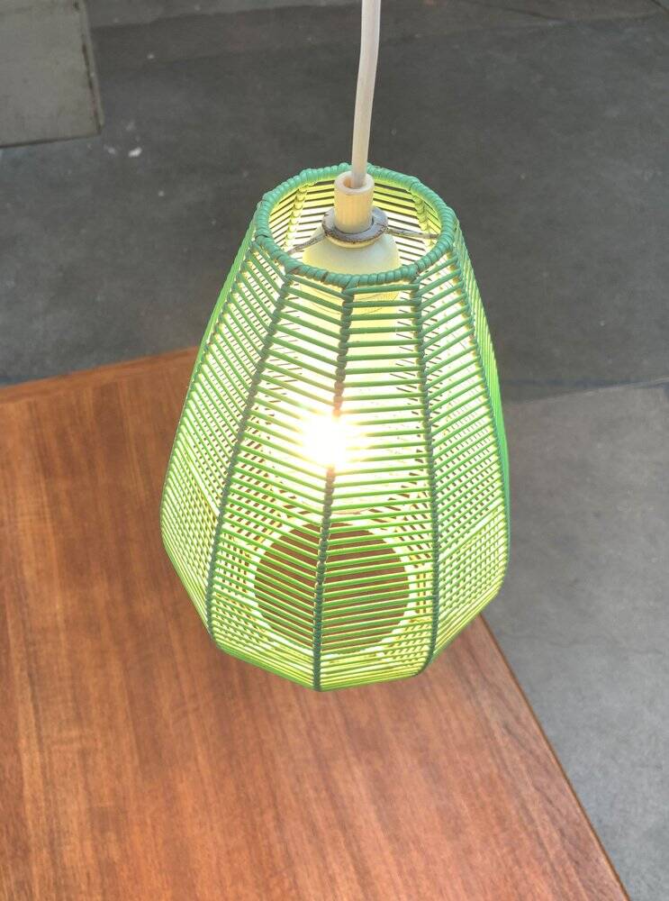 Minimalist German suspension from the mid-century by Böhmer, 1960s.