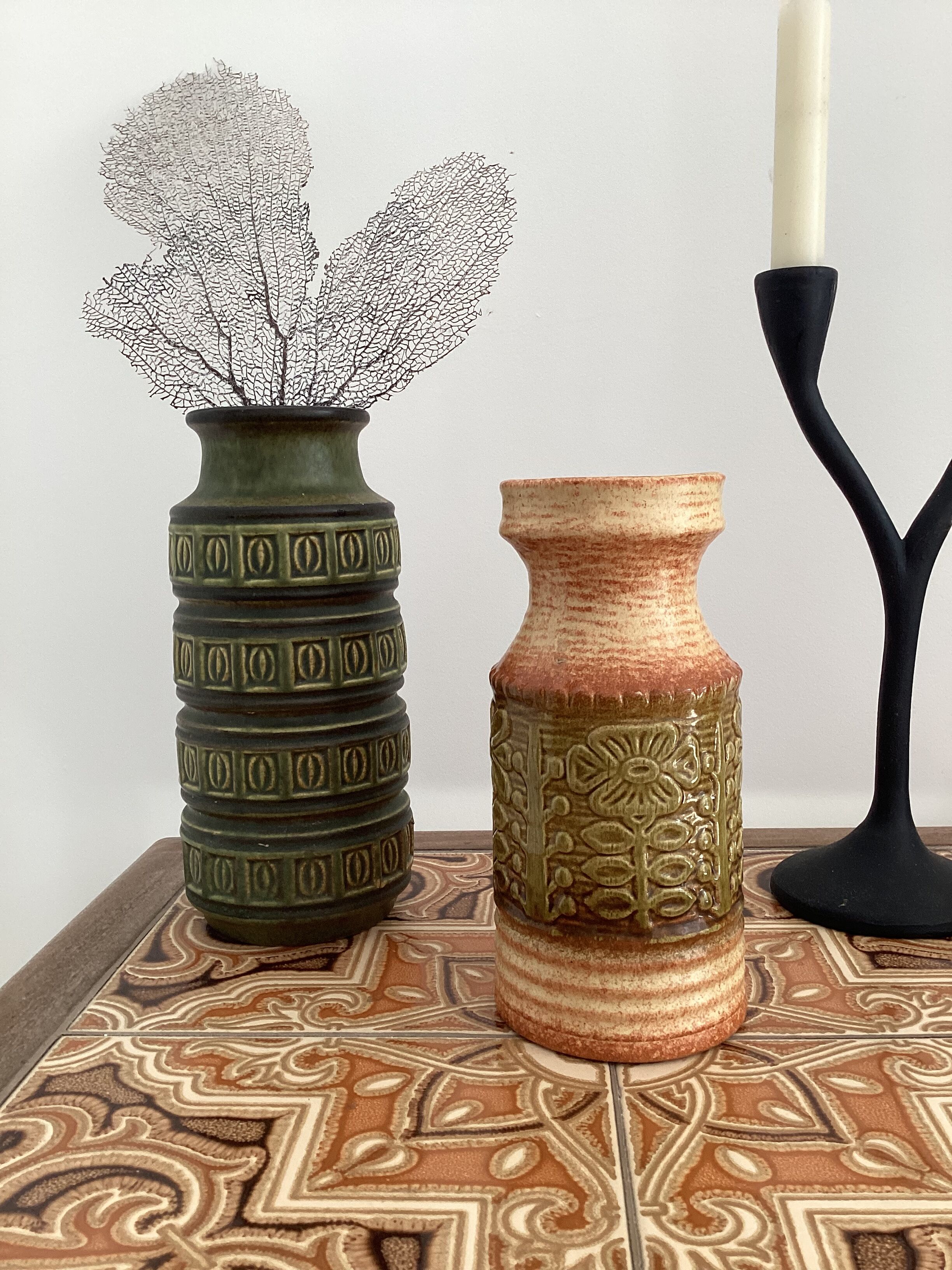 2 vases West Germany