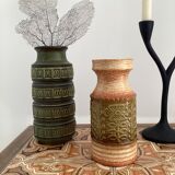 2 vases west Germany